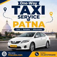 One Way Taxi Service in Patna – Easy to Book Ktscabs Anytime