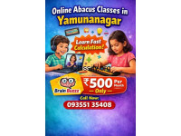 How Do Online Abacus Classes in Yamunanagar Improve Calculation Speed?
