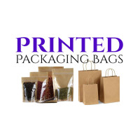 Custom Printed Packaging Bags: Paper Bags, Stand Up Pouches, courier bag for Your Brand