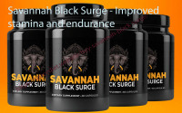 Savannah Black Surge - Price, Benefits, Side Effects, Ingredients, & Reviews