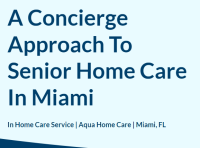 In Home Care in Miami, FL | Home Page | Aqua Home Care