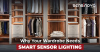 Premium Wardrobe Lighting Solutions: Smart Sensor Lights | Sensinova