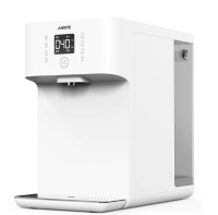 AW-RF02R-75 Series Easy-to-replace UV self-cleaning desktop water purifier AW-RF02R-75
