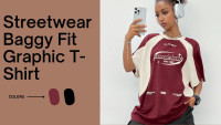 Streetwear Baggy Fit Graphic T-Shirt