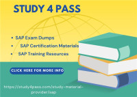 Study4Pass SAP Exam Dumps – The Choice of Top Performers