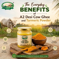 The Everyday Benefits of A2 Desi Cow Ghee and Turmeric Powder