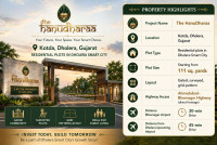 The HanuDharaa is a gated residential plots township in Kotda