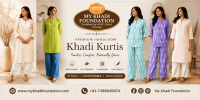 Buy Khadi Long Kurta Styles Online at Best Price | My Khadi Foundation