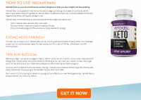 recommended to take Vetocell Keto pills