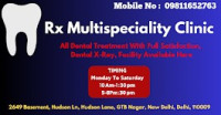 Best Dental Clinic in GTB Nagar | Rx Multispeciality Clinic