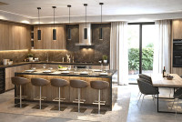 Modern wooden interior