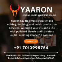 Yaaron Studios - Video Editing and Dubbing Studio in Hyderabad
