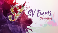 SV EVENTS DECORATIONS