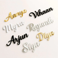 Custom Acrylic Name Cutout