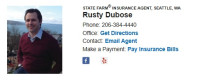 State Farm Insurance Services in Seattle - Rusty Dubose
