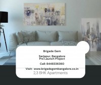 Brigade Gem Sarjapur, Bangalore | 2,3 BHK apartments for sale