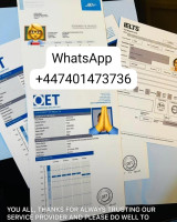 Get Valid Passport, IELTS, TOEFL, PTE,GEOTHE,OET,NCLEX