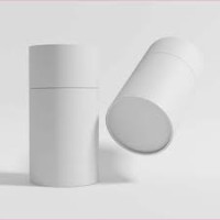 White Paper Tube Packaging - Custom Printed Boxes