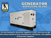 Generator Suppliers in UAE | Etisalat Yellowpages