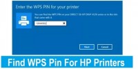 Find Brother Printer WPS Pin