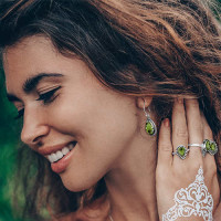 Moldavite Rings at Wholesale Price by Rananjay Exports
