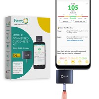 BeatO SMART Glucometer - Best Blood Sugar & Diabetes Testing Machine