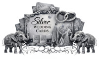 Silver Wedding Cards