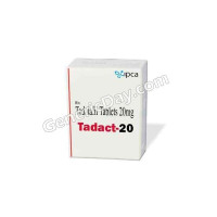 TADACT 20 MG: Execellent Quality, ED Pill