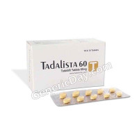 Tadalista 60 mg tablet of Tadalafil for ED – Healthcare