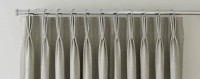 triple pinch pleat sheer curtains fitting in UAE