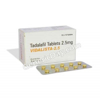 Vidalista 2.5 Mg | Tadalafil | It's Side Effects | Dosage | Cheapest Price