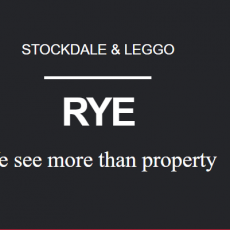 Stockdale & Leggo Rye